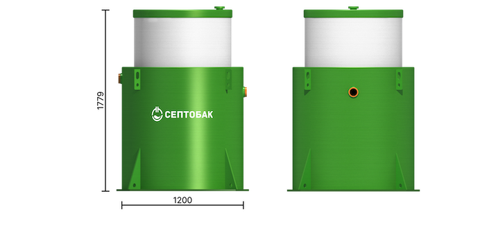 Септобак ЭКО 5+ размеры